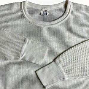 Vintage 80s JE Morgan Thermal Shirt Mens XL White Long Johns Grunge Outdoor